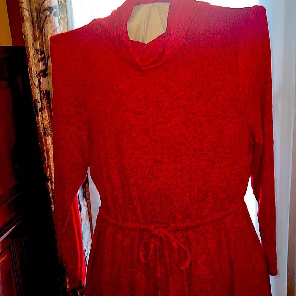 Lane Bryant size 16 mid waist tunic with turtleneck